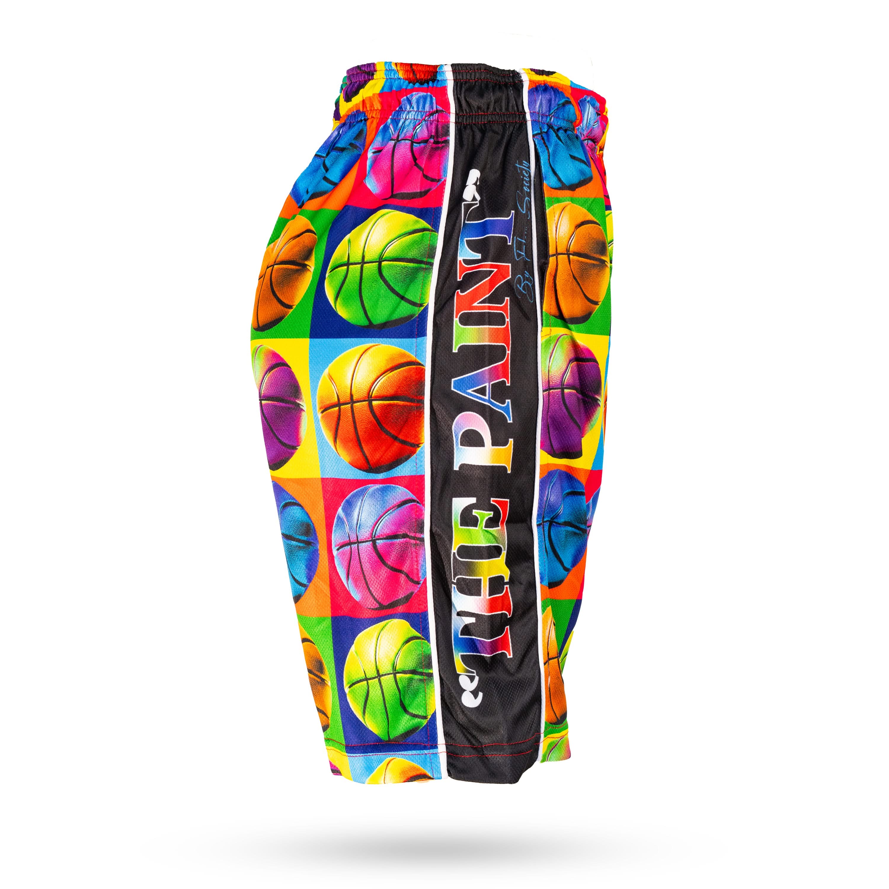 Boys Basketball Pop Art Short - Image 2