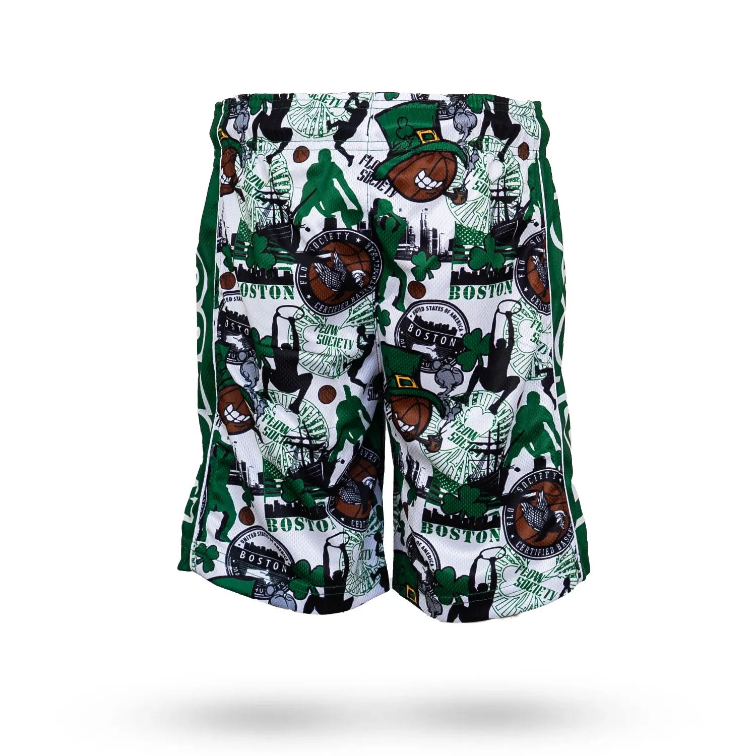 Boys Boston Basketball Short - Image 3