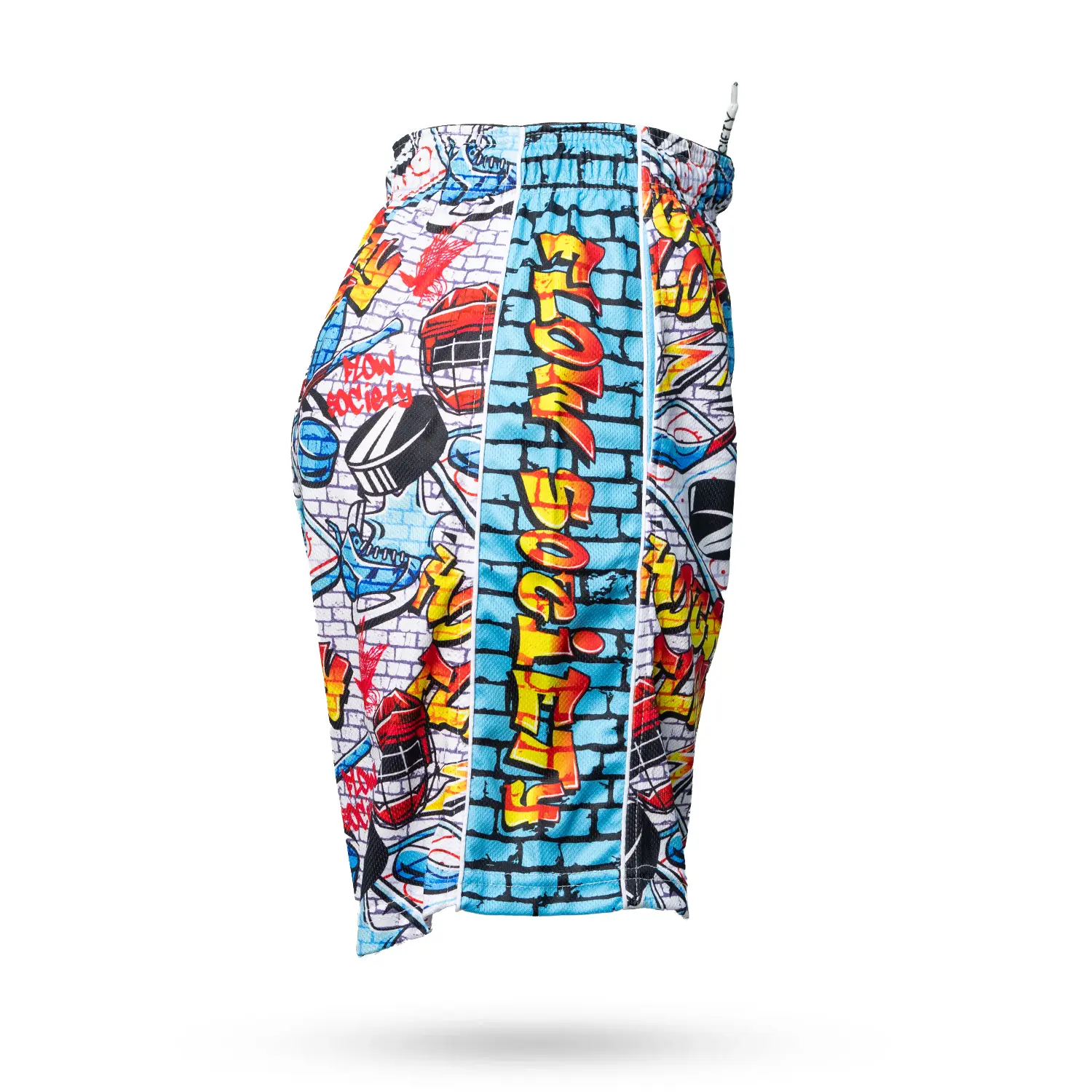Boys Brick Graffiti Hockey Short - Image 2