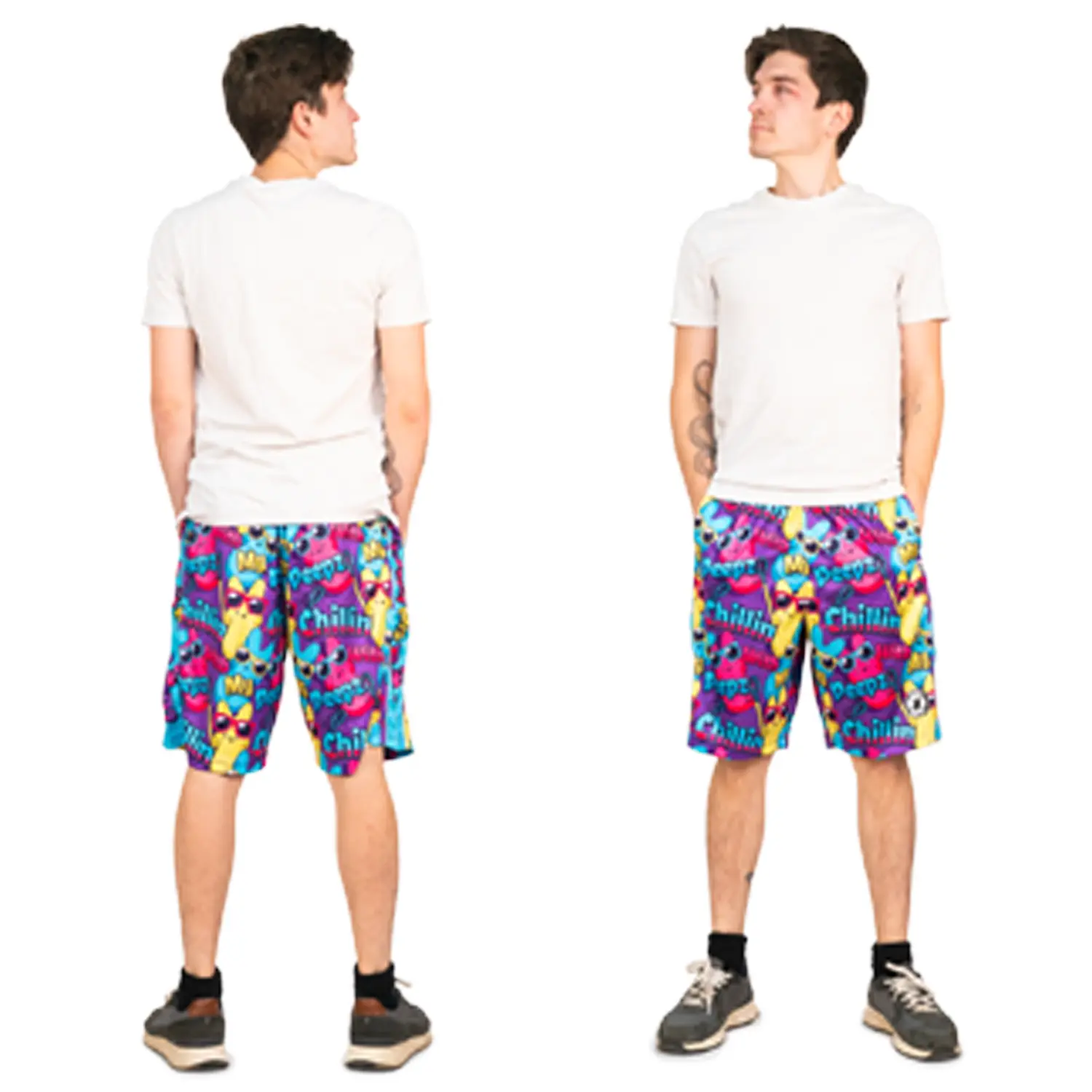 Boys Bunny Peepz Attack Short - Image 5
