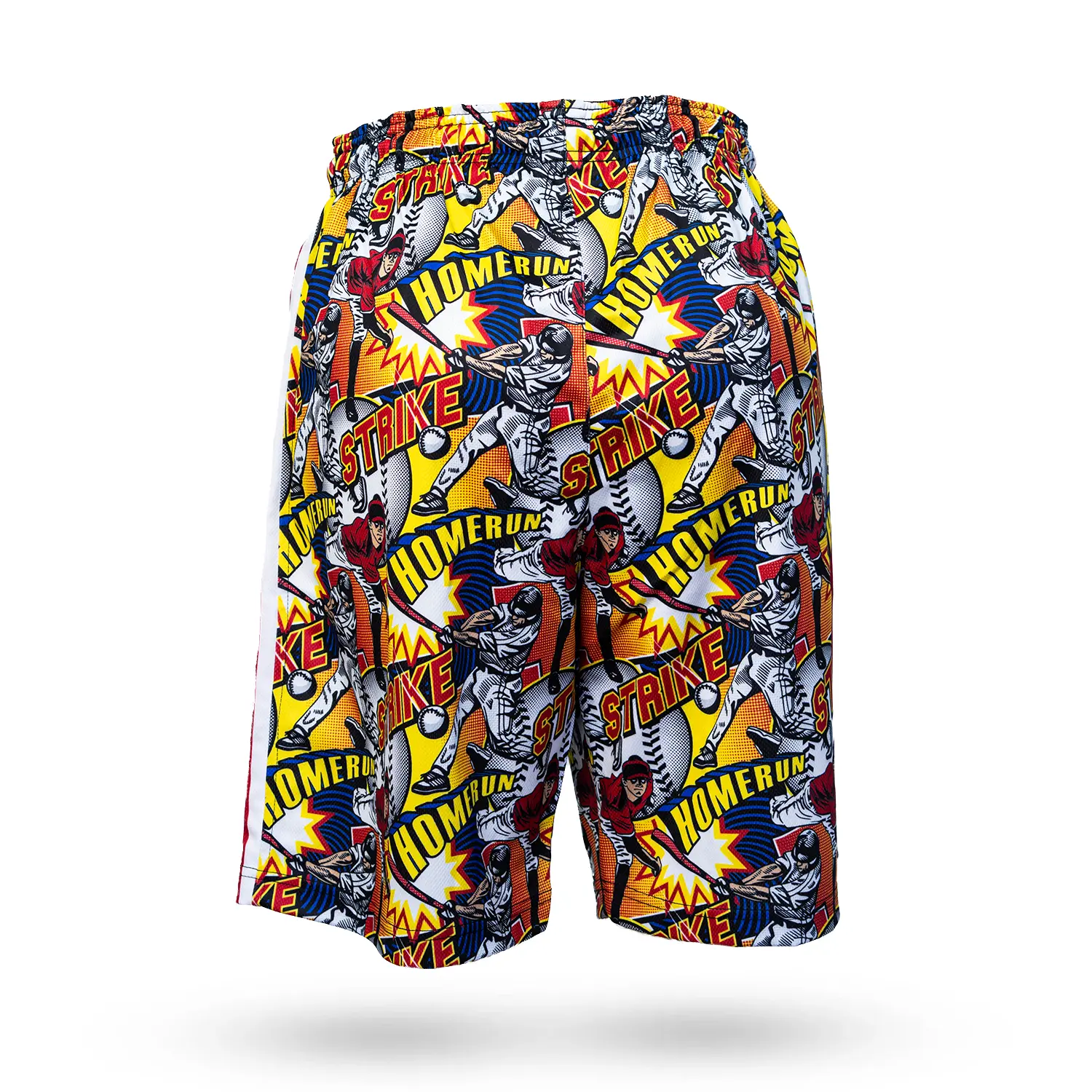 Boys Flow Baseball Comic Sideline Attack Short - Image 5