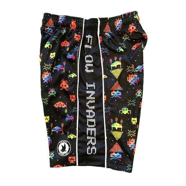 Boys Flow Vaders Attack Shorts Black - Mid-length - Image 2