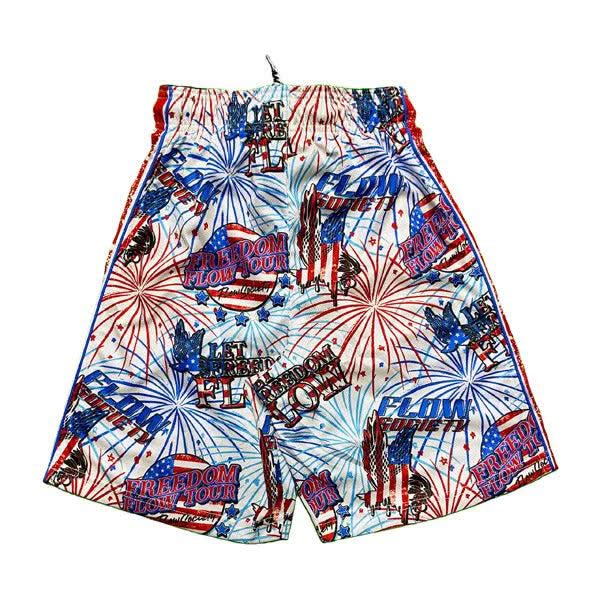 Boys Freedom Flow Short Blue - Image 3