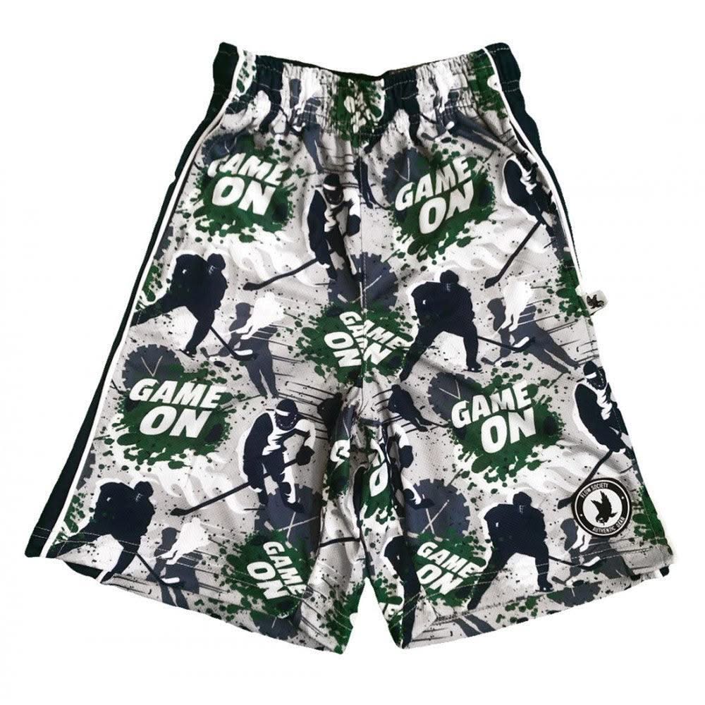 Boys Grey Game On Attack Short - Image 4