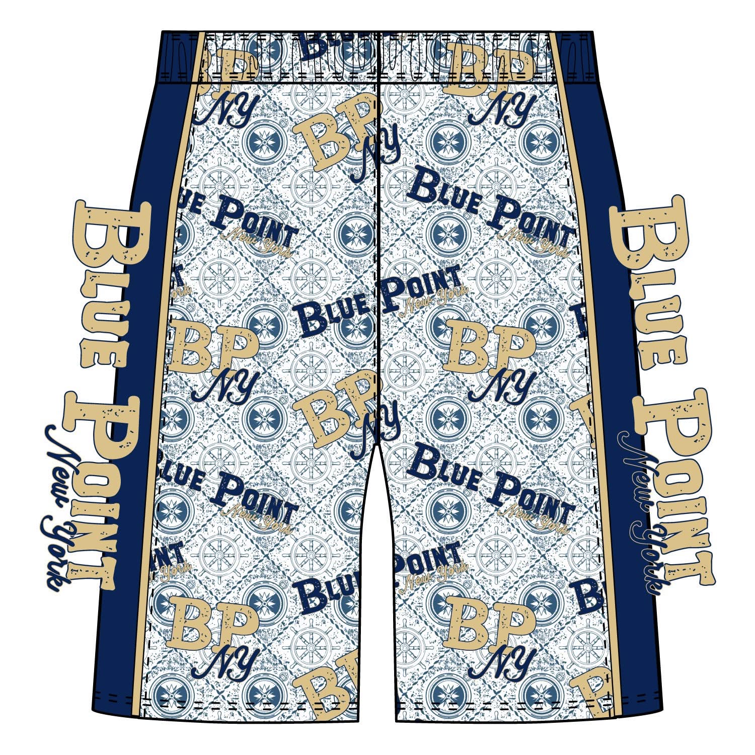 Boys & Mens Blue Point NY Short - Image 2