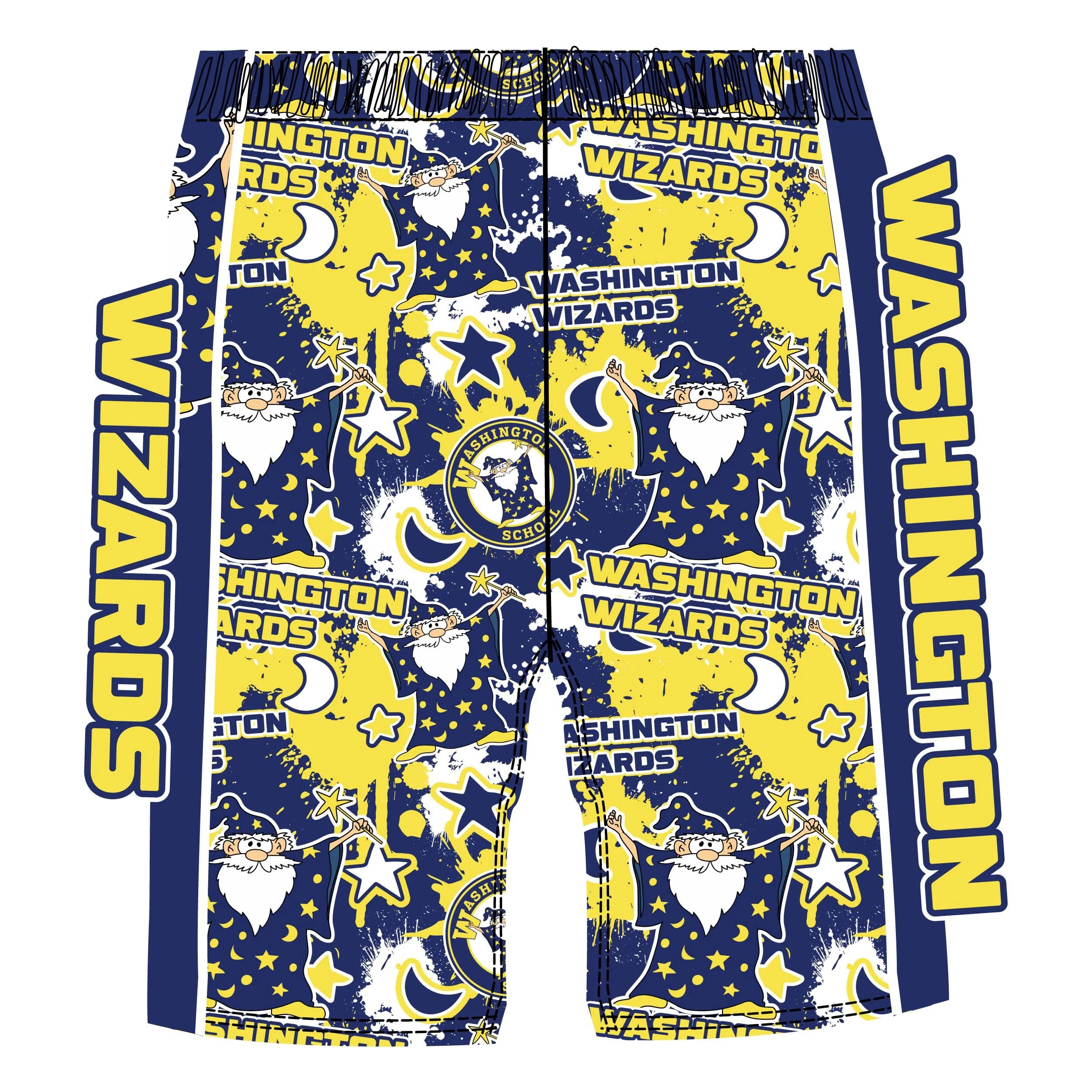 Boys & Mens Washington Wizards Short - Image 2