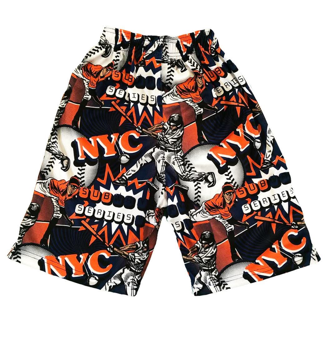 Boys NYC Baseball Attack Short - Image 4
