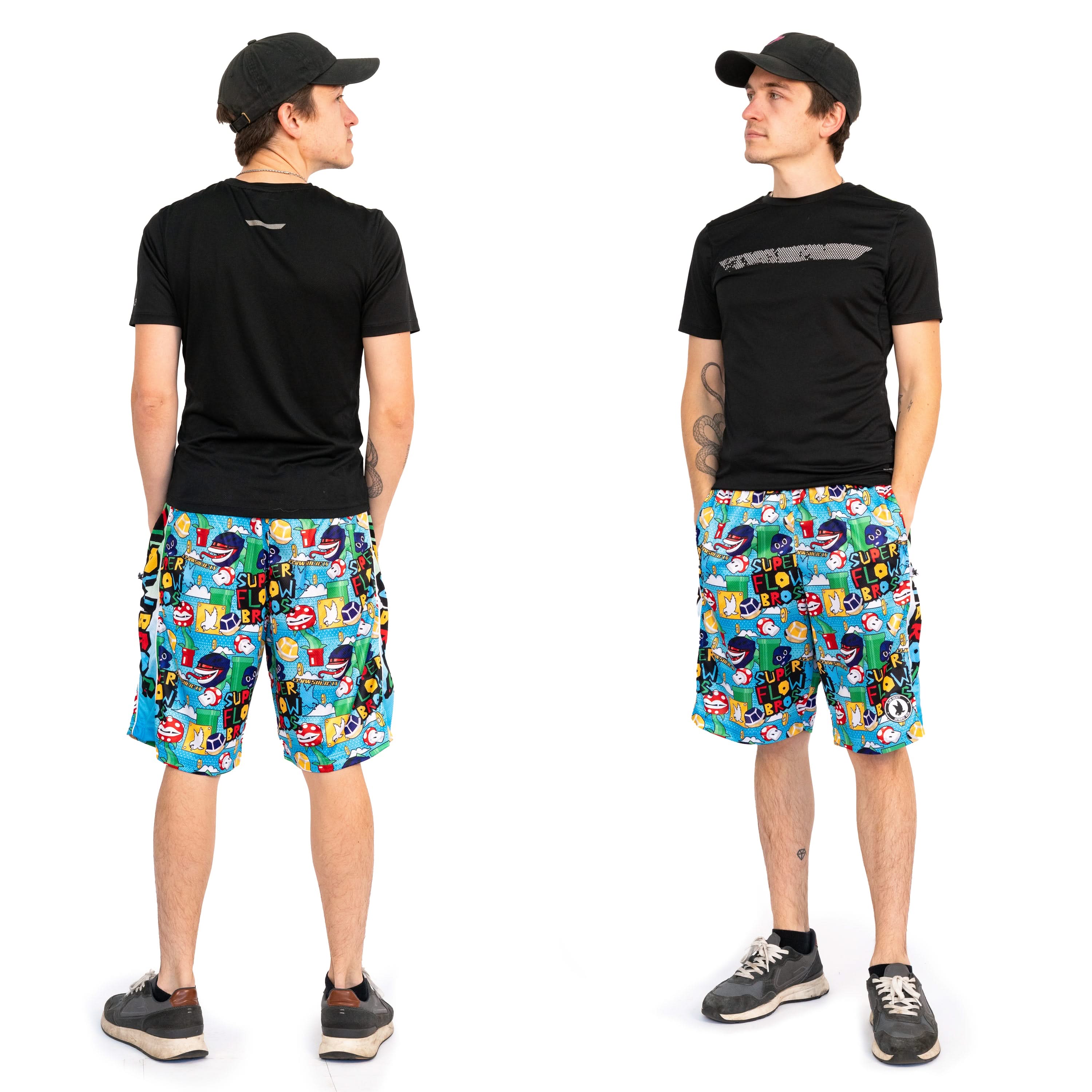 Boys Super Flow Bros Short - Image 5