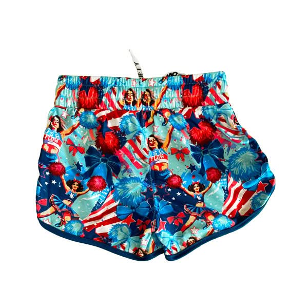 Girls & Womens Flow USA Cheer Short - Image 3