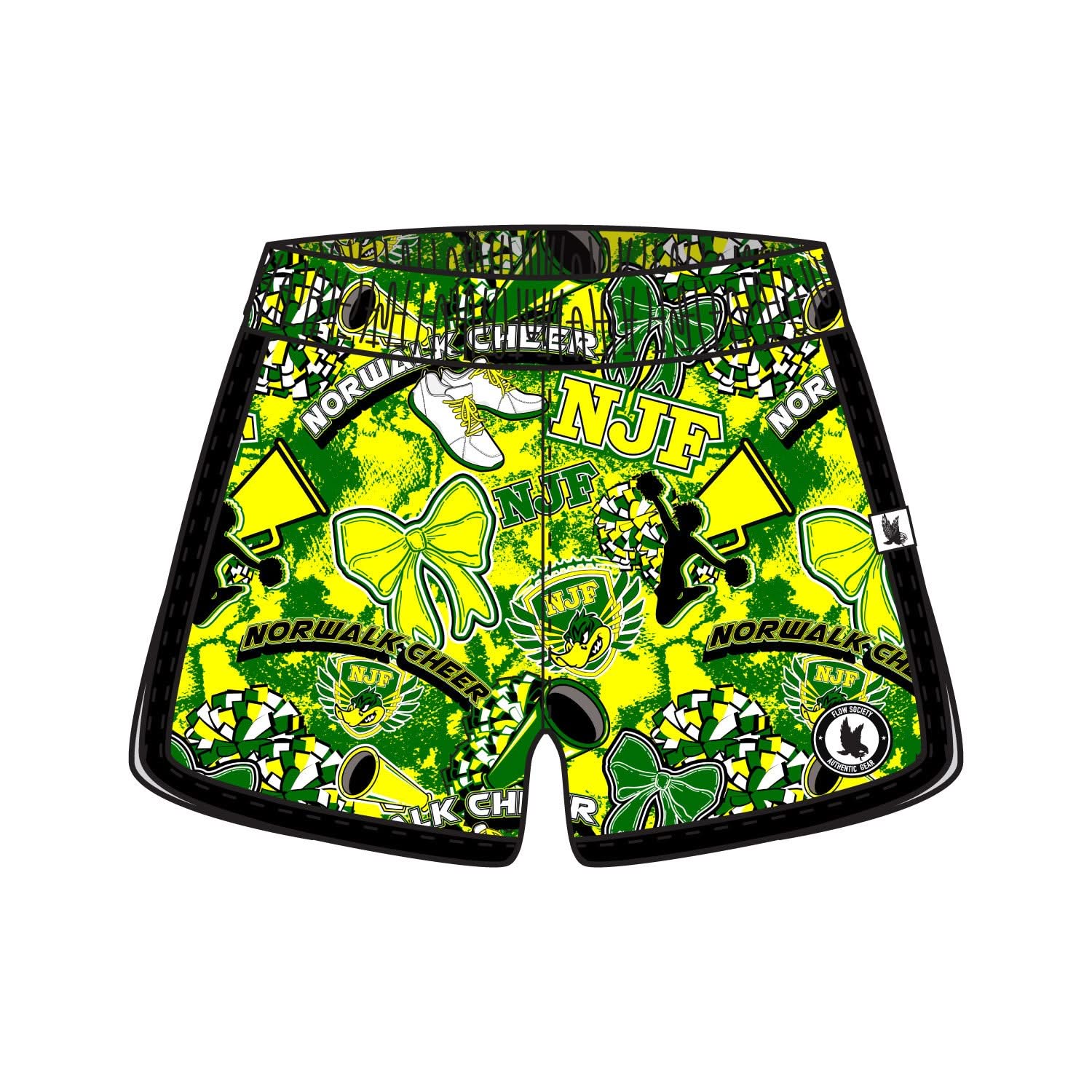 Girls & Womens Norwalk Ducks Cheer Short