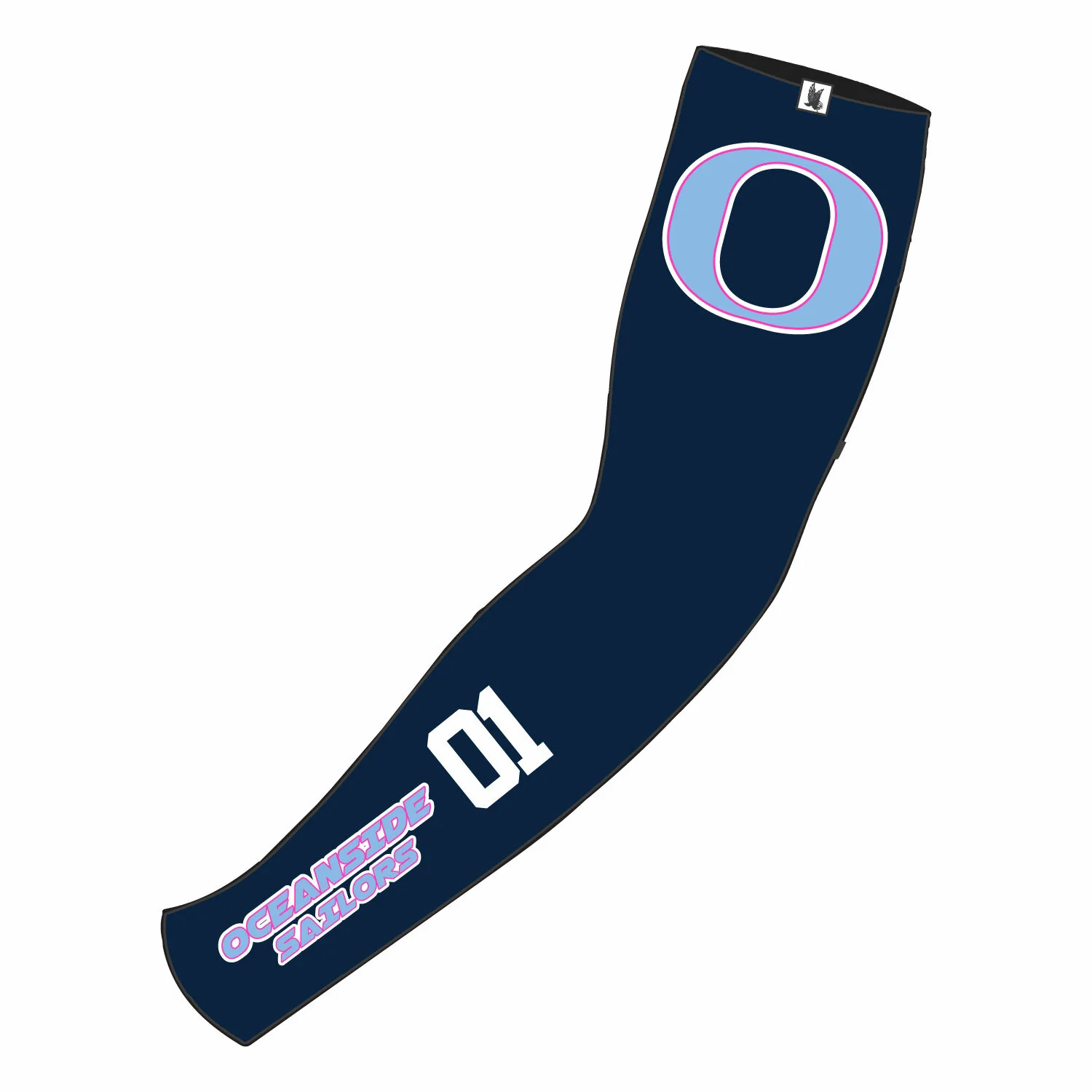 Girls & Womens Oceanside Sailors Lacrosse Arm Sleeve - 3 option! - Image 3
