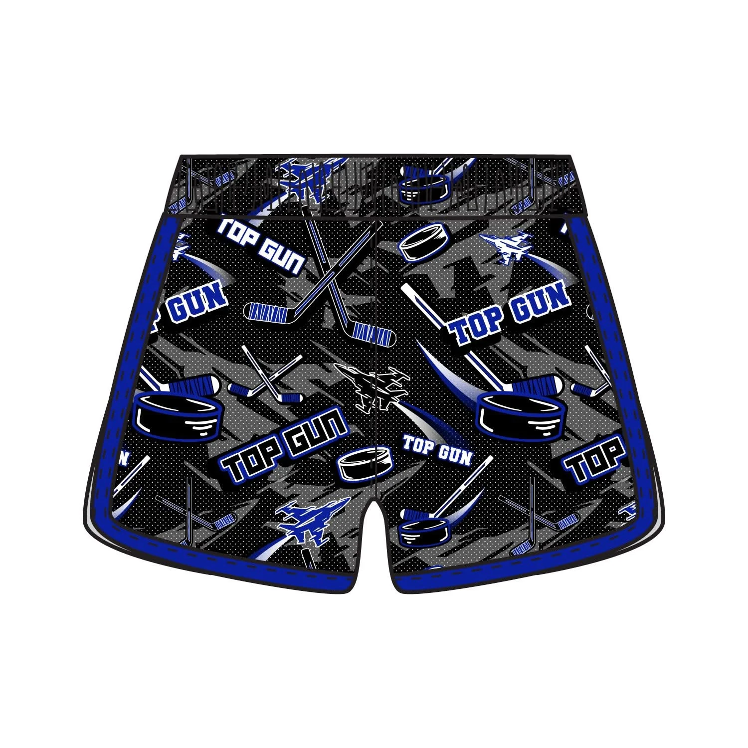 Girls & Womens Top Gun Hockey Short - Image 2