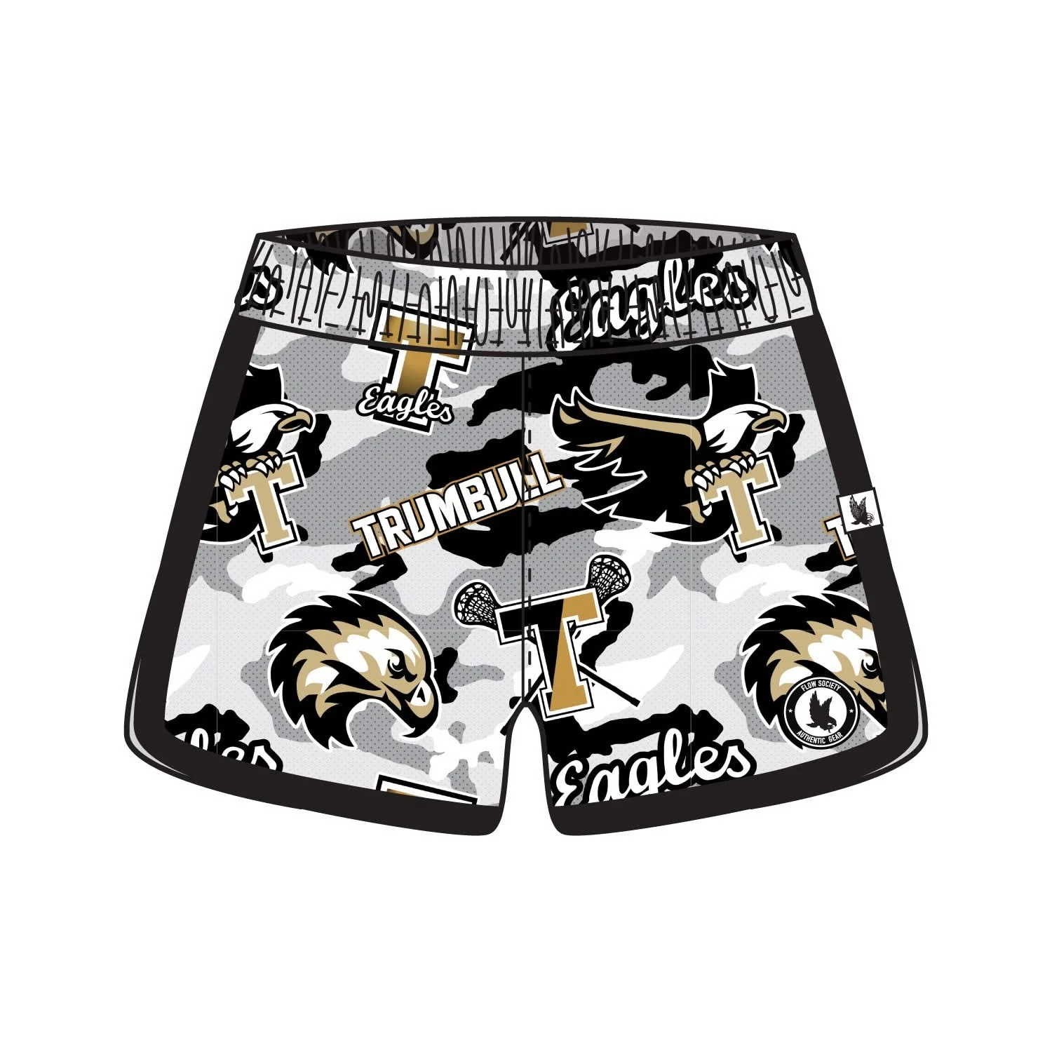 Girls & Womens Trumbull Lacrosse Short