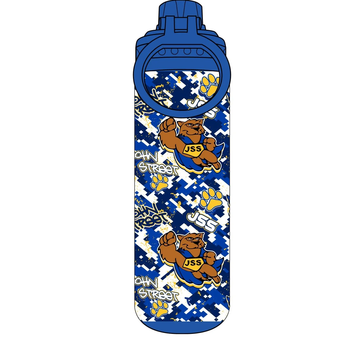 John Street Cougars 24oz Stainless Steel Water Bottle