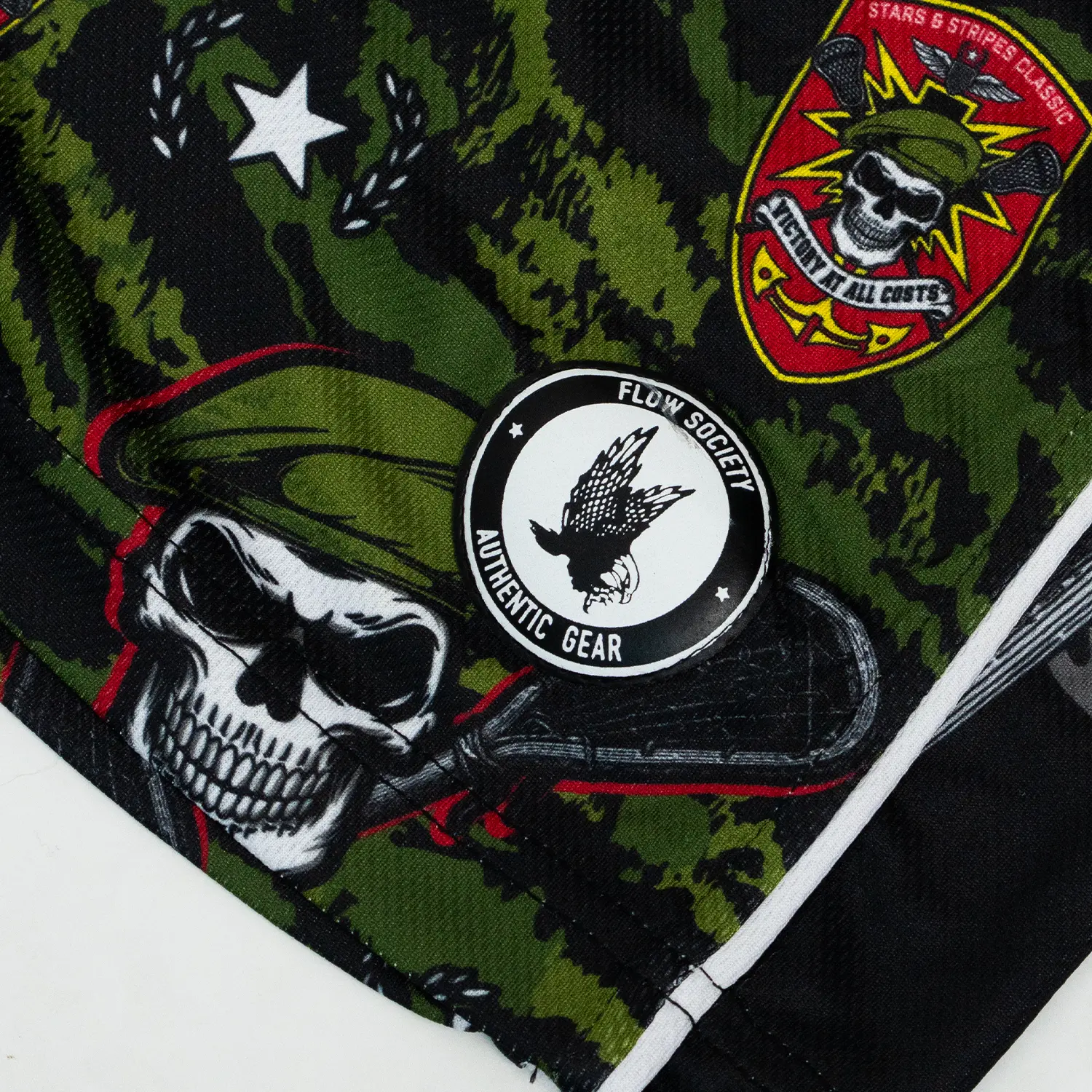 Flow Society x Green Beret Boys Tigerstripe Camo Short - Image 3