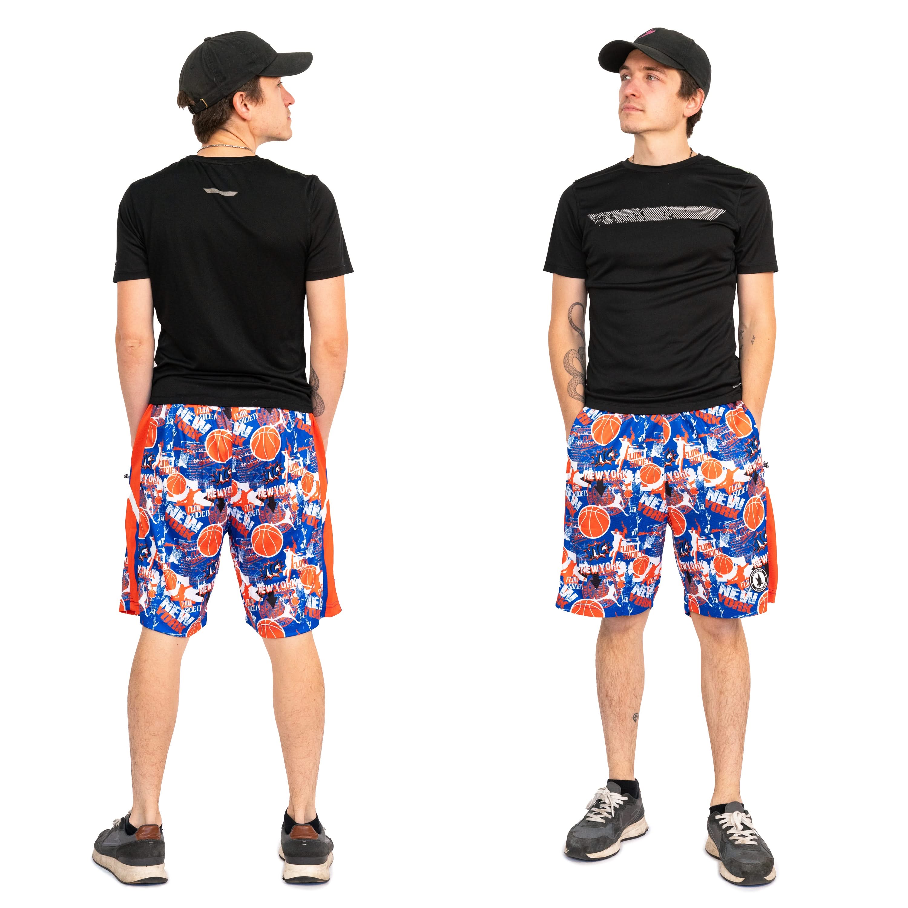 Mens NY Hoops Attack Short - Image 5