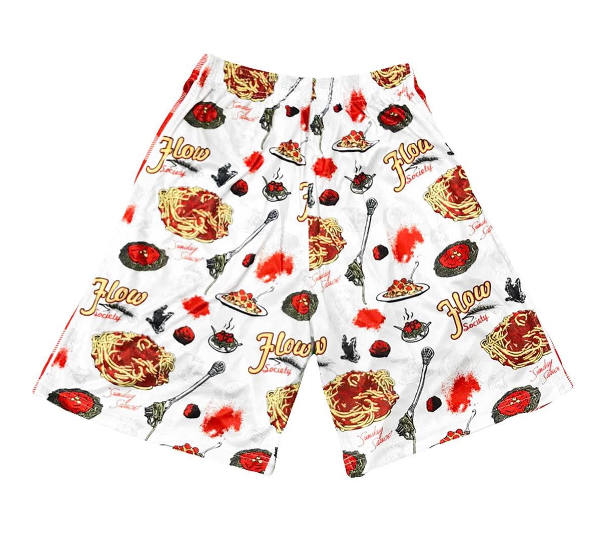 Mens Spaghetti & Meat Shorts - Image 3