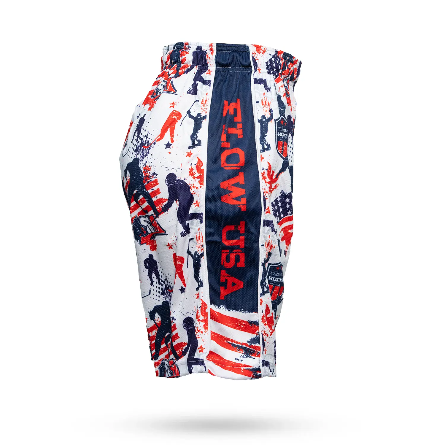 Mens Stars & Stripes Hockey Short - Image 2