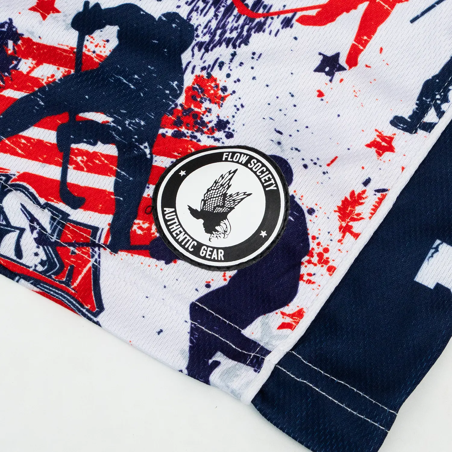 Mens Stars & Stripes Hockey Short - Image 3