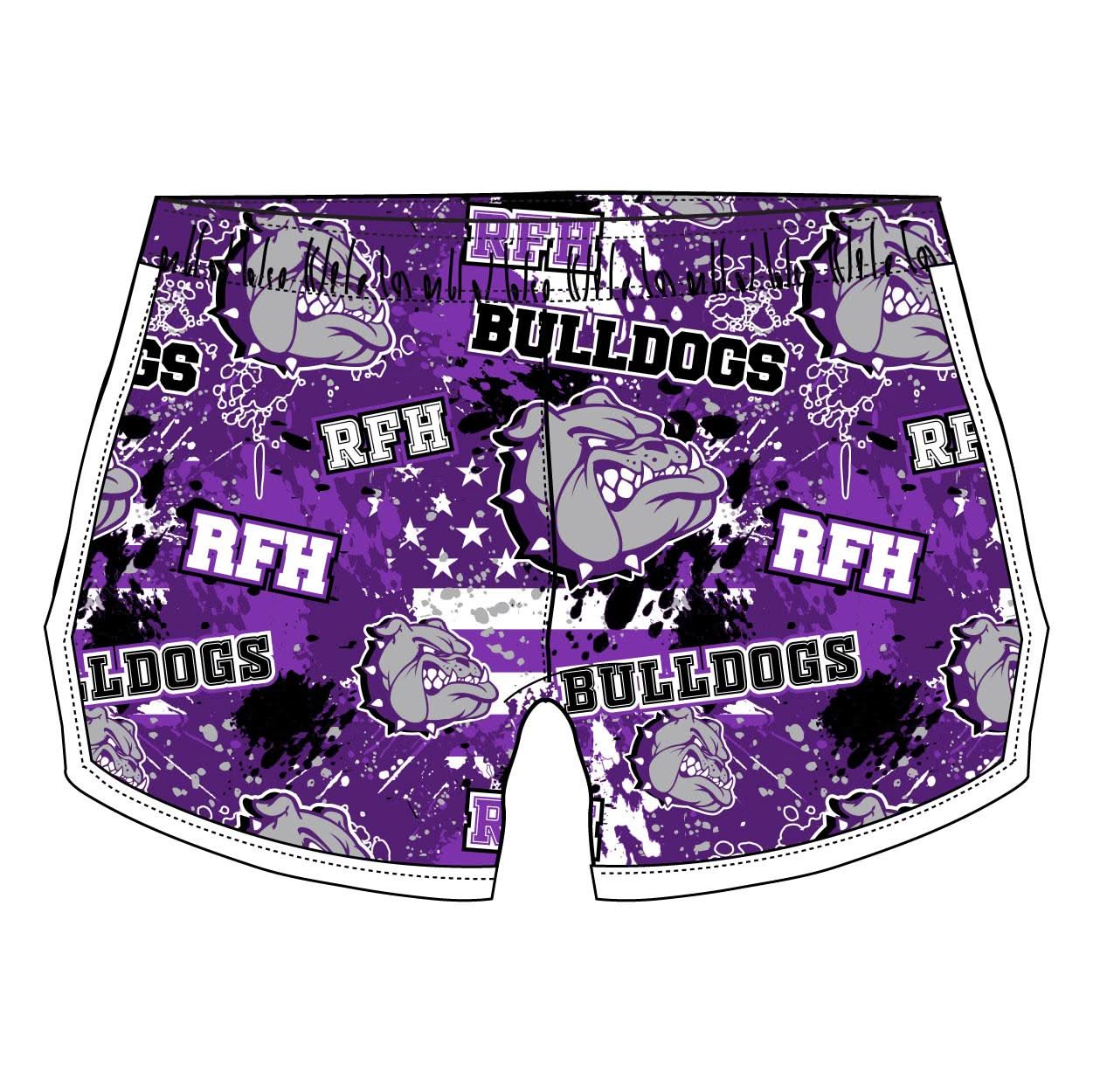 RFH Bulldogs Girls & Womens Short - Image 2