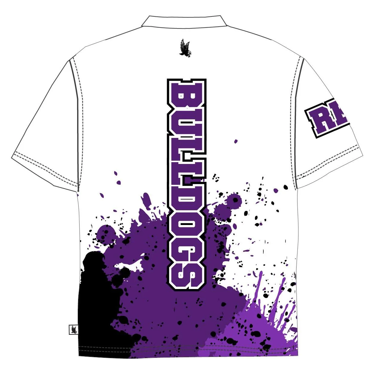 Youth & Adult RFH Bulldogs Tee Shirt - Image 2