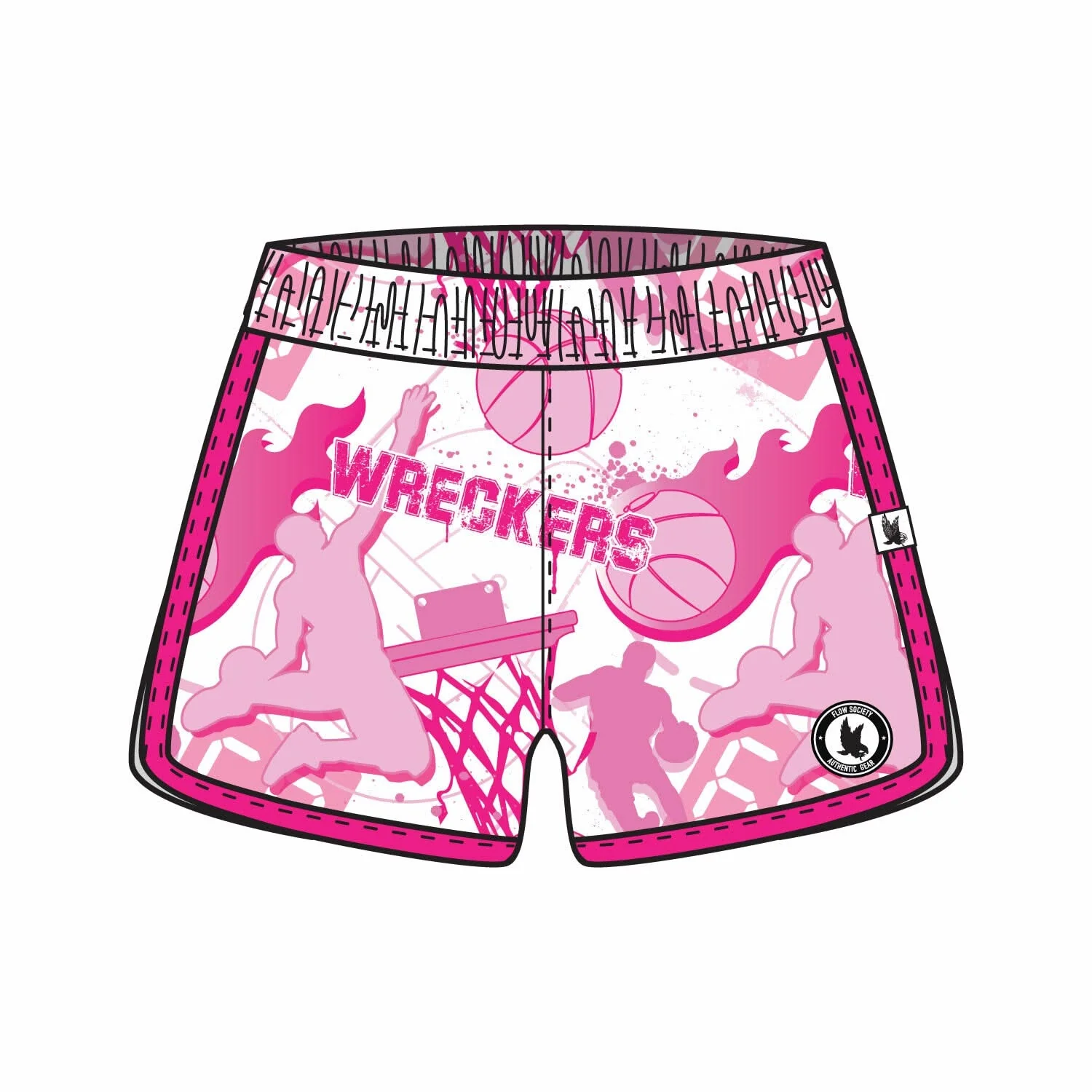 Girls & Womens Westport Wreckers PAL Hoops Short - 3 colors! - Image 4
