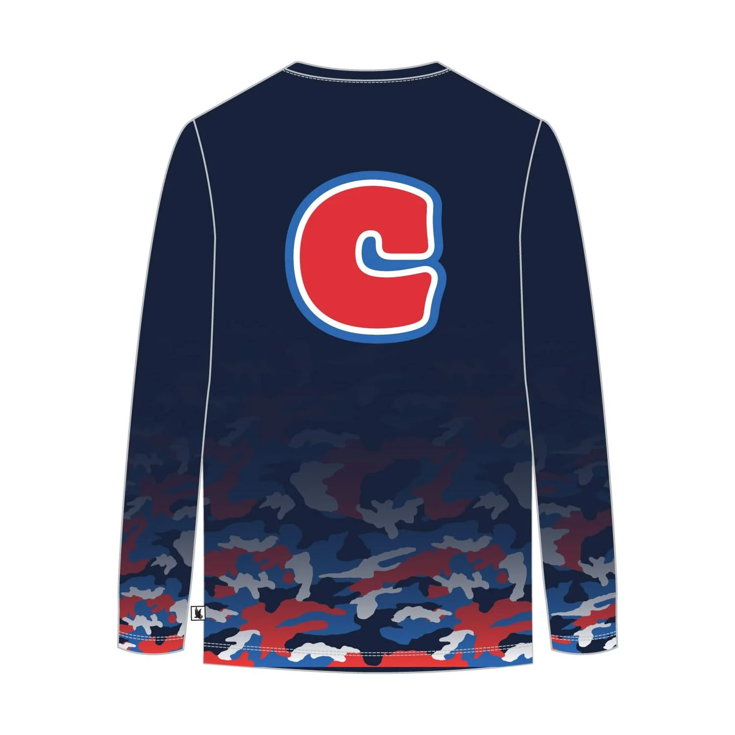 Youth & Adult Covert Crocs RVC Camo Long Sleeve T-Shirt - Image 2
