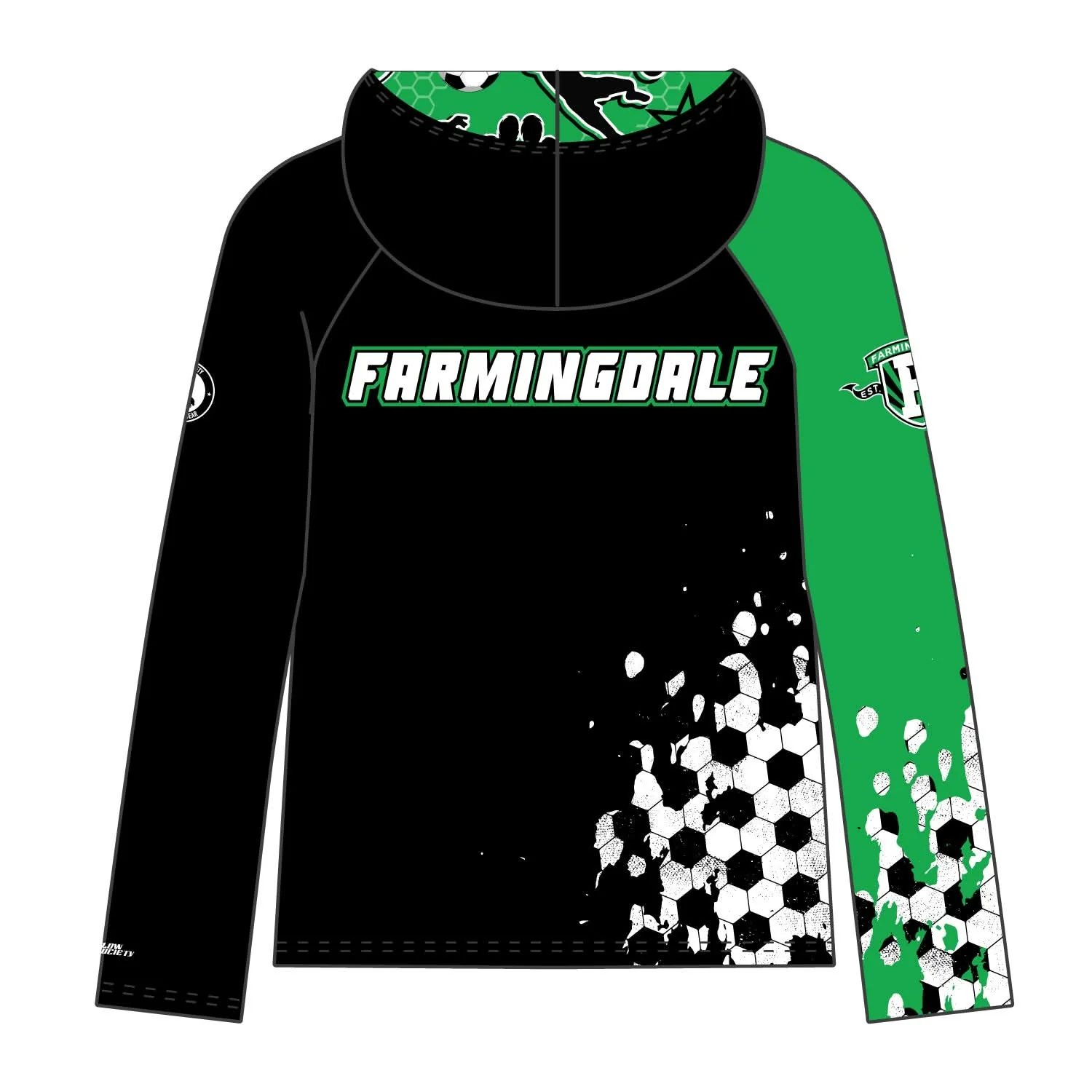 Youth & Adult Farmingdale Soccer Club Hoodie - Image 2