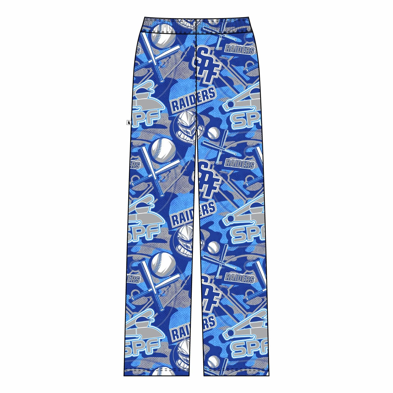 Youth & Adult SPF Raiders Baseball Camo Lounge Pant - Image 2